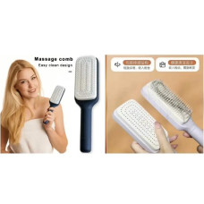 Расческа для волос Hair straightener с системой самоочищения и массажем