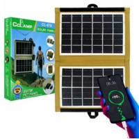 Сонячна панель CcLamp CL-670 — 6 В, 7 Вт, USB-A до 1.2 А