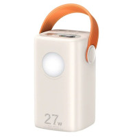 Power bank REMAX RPP-123 60000 mAh PD27W+QC3.0(22.5W) зі швидкою зарядкою / ліхтариком та дисплеєм 3xUSB